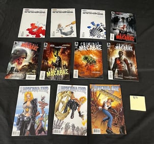 Criminal Macabre & Mek Horror Comic Books