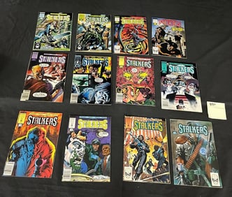 Stalkers Marvel/Epic Full Run Comic Books