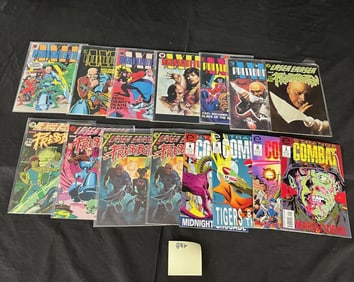 Epic Comics Horror Lot w/Strange Combat Tales 1