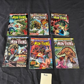 Man Thing 2-7 Marvel Bronze Age Horror 1st Series