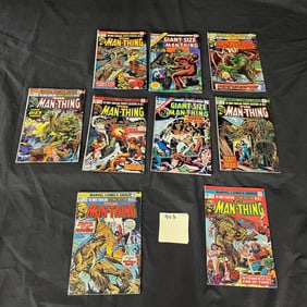 Man Thing 8-14 w/ Giant-Size Issues Marvel Bronze Age Horror