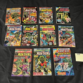 Man Thing 15-22 w/ Giant Size Issues Marvel Bronze Age Horror