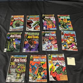 Man Thing 1-11 Marvel 2nd Series Bronze Age Horror Comics