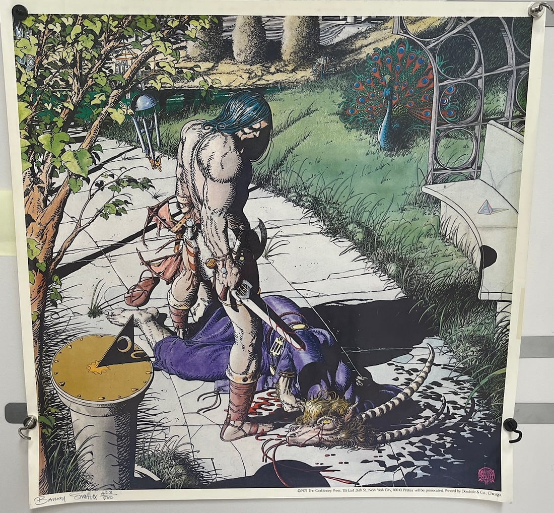 Barry WIndsor Smith Signed Conan Print (1 of 5)