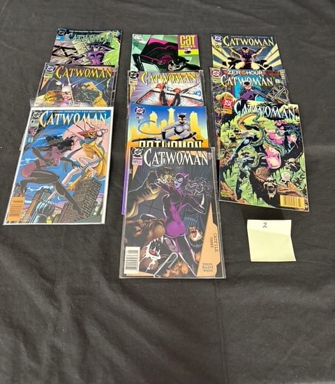 Rare Catwoman DC Copper Age Newsstand Edition Comic Books (1 of 1)