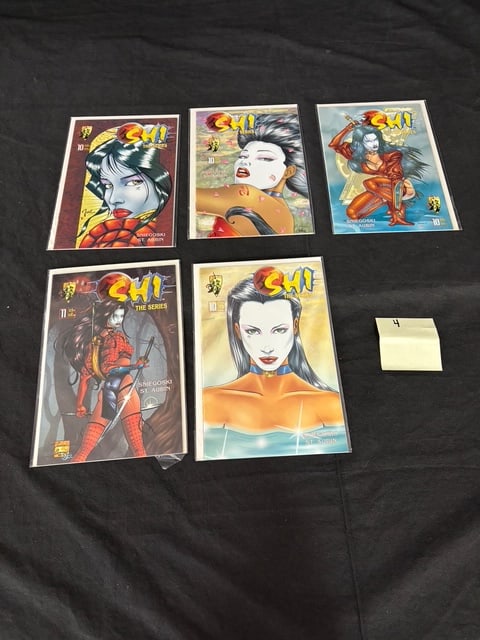 Crusade Comics Shi Series Comic Books Bill Tucci Art (1 of 1)