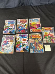 Marvel Comics Infnity War & Warlock Comic Books
