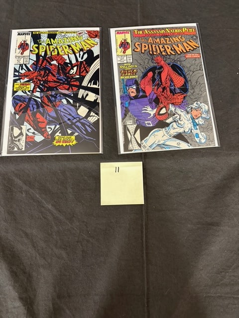 Amazing Spider-man 317 & 321 Todd McFarlane Art: We ship in-house! We ship internationally. We also offer pick up and we offer a discount for cash payments. Please look at pictures carefully to determine what you believe are the condition of each lo