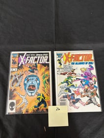 X-Factor 5 & 6 1st Appearances of Apocalypse Key Bronze Age Marvel Comic