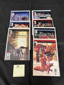 Elektra Marvel Knights Comic Books w/ Greg Horn #1 Issue