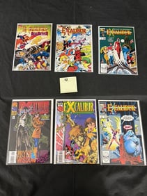 Marvel Comics Excalibur Comic Books