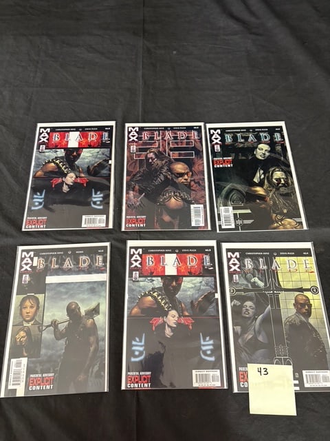 Marvel Max Blade Comic Books Mature Reader Comics (1 of 1)