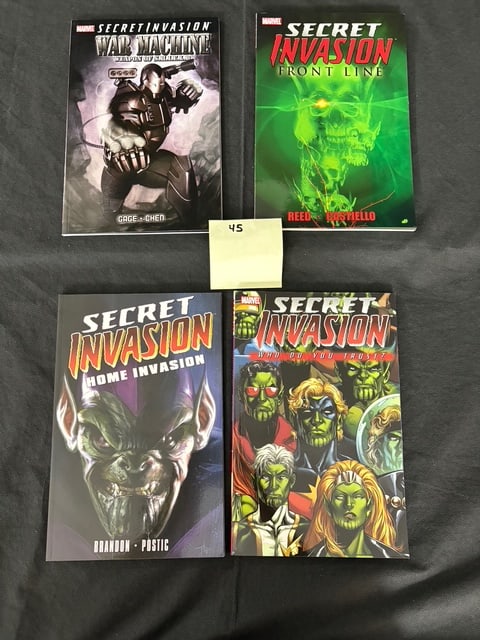 Marvel Comics Secret Invasion Modern Age Comic Books (1 of 2)