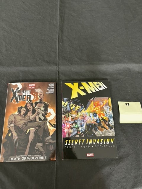 X-men TPB Marvel Comic Books (1 of 2)