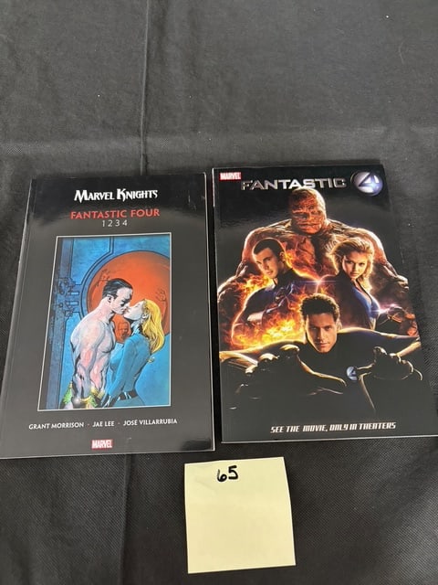 Fantastic Four Marvel TPB Comic Books (1 of 2)
