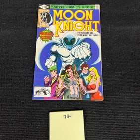 Marvel Comics Moon Knight #1 Bronze Age Comic Book 1st Solo Series