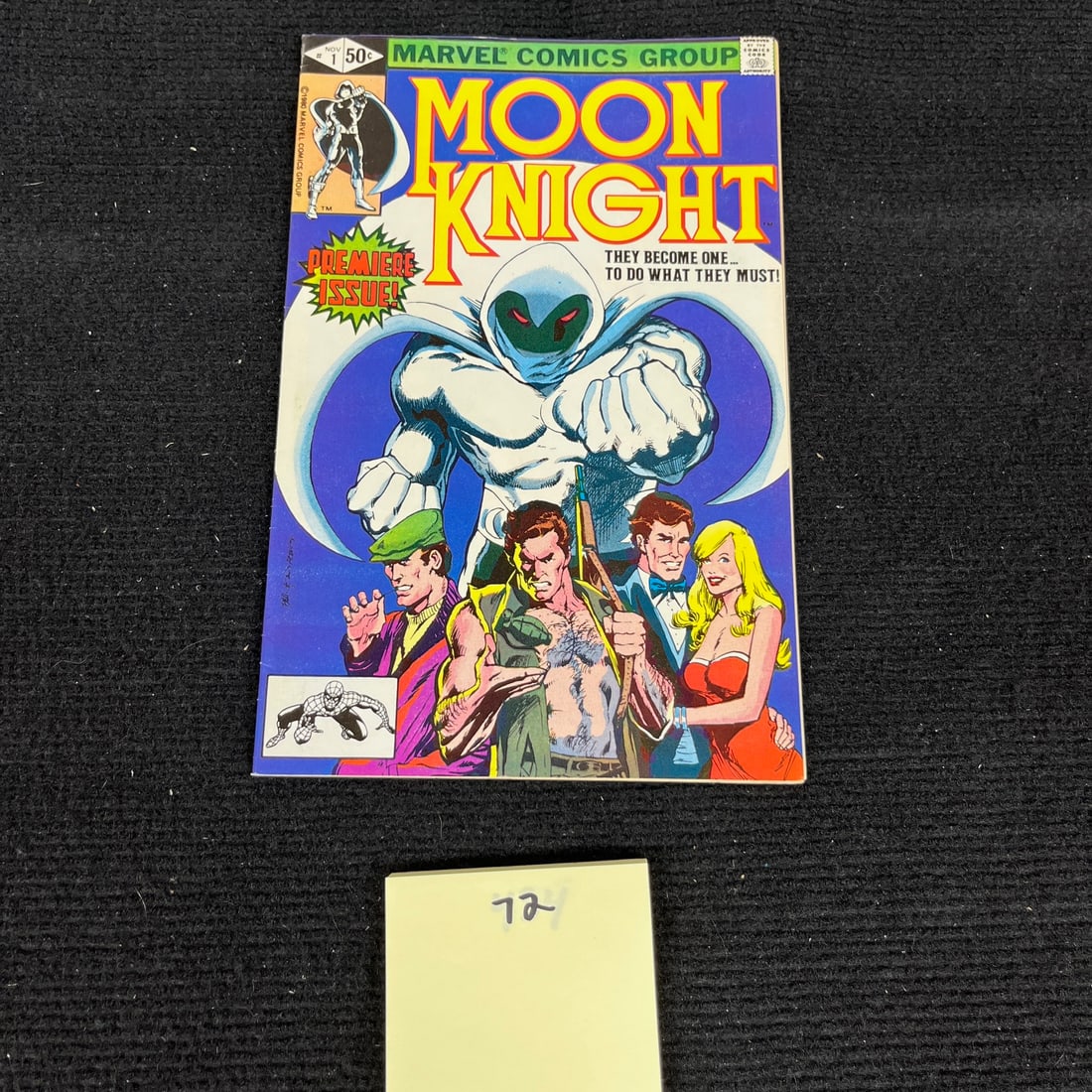 Marvel Comics Moon Knight #1 Bronze Age Comic Book 1st Solo Series (1 of 2)