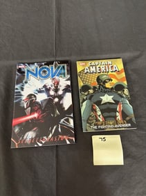 Nova & Captain America TPB Marvel Comic Books