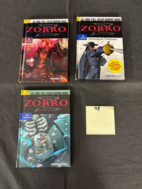 Zorro Hard Cover TPB Comic Book (1 of 2)