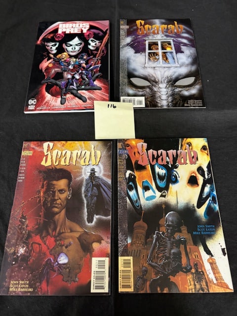 DC Comics Birds of Prey, Scarab + TPB Comic Books (1 of 2)