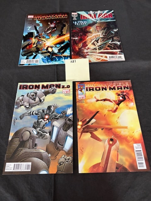 Iron Man Modern Age Modern Comic Books w/ Iron Man 2.0 (1 of 2)