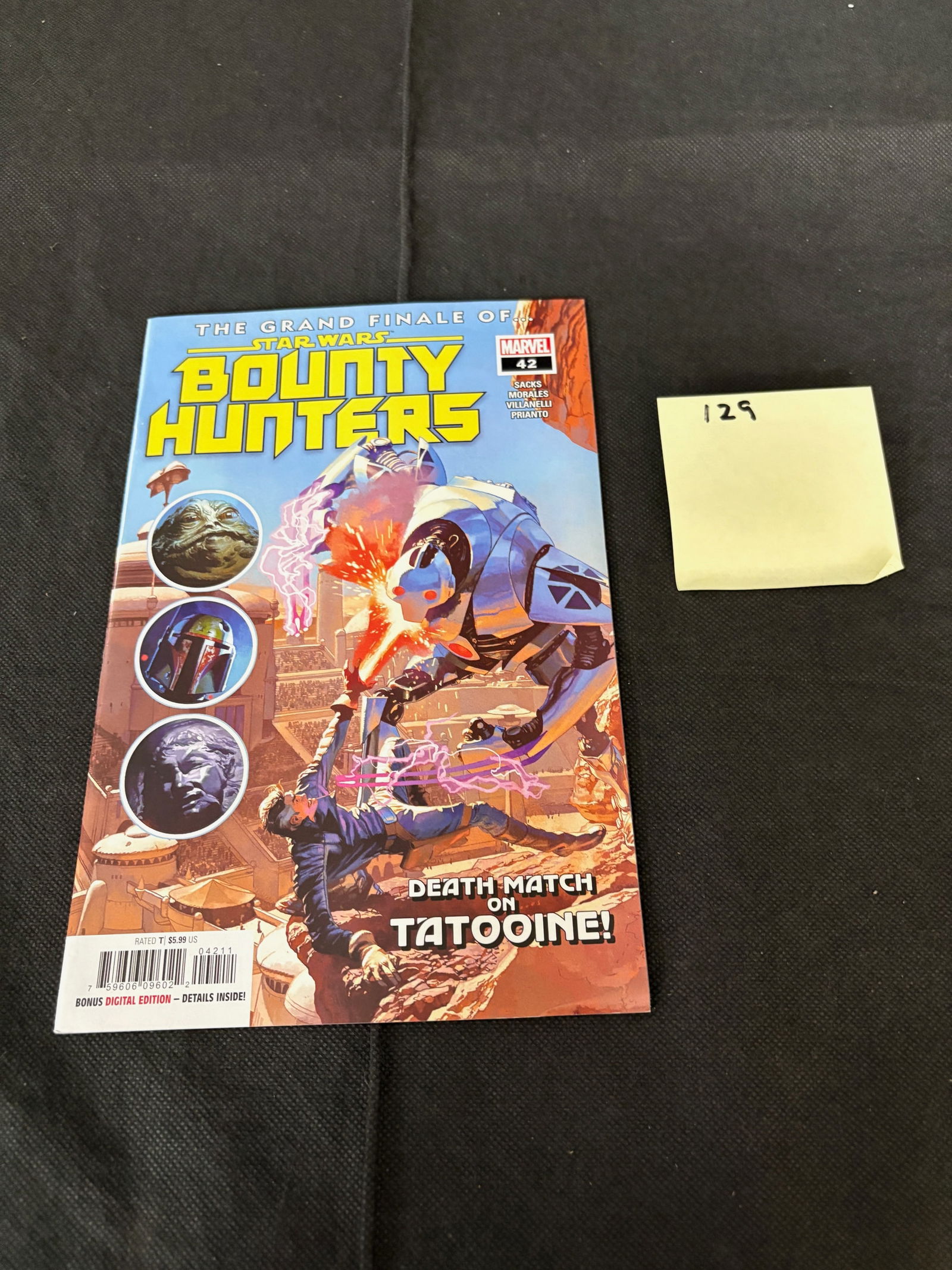 Marvel Comics Star Wars Bounty Hunters Modern Age Comic Book (1 of 2)
