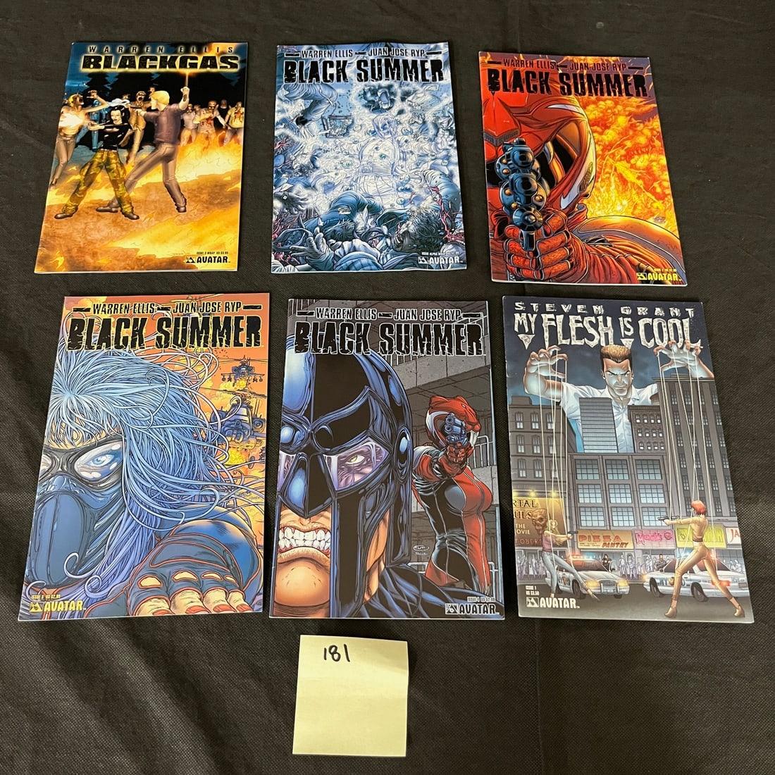 Avatar Comics Modern Age Lot w/ Black Summer (1 of 1)