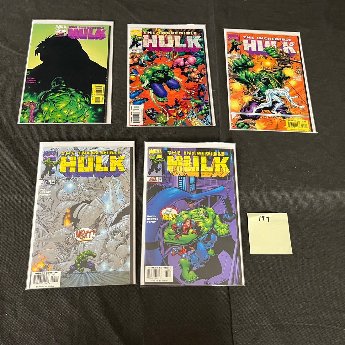 Marvel Comics Incredible Hulk Copper Age Comic Books (1 of 1)