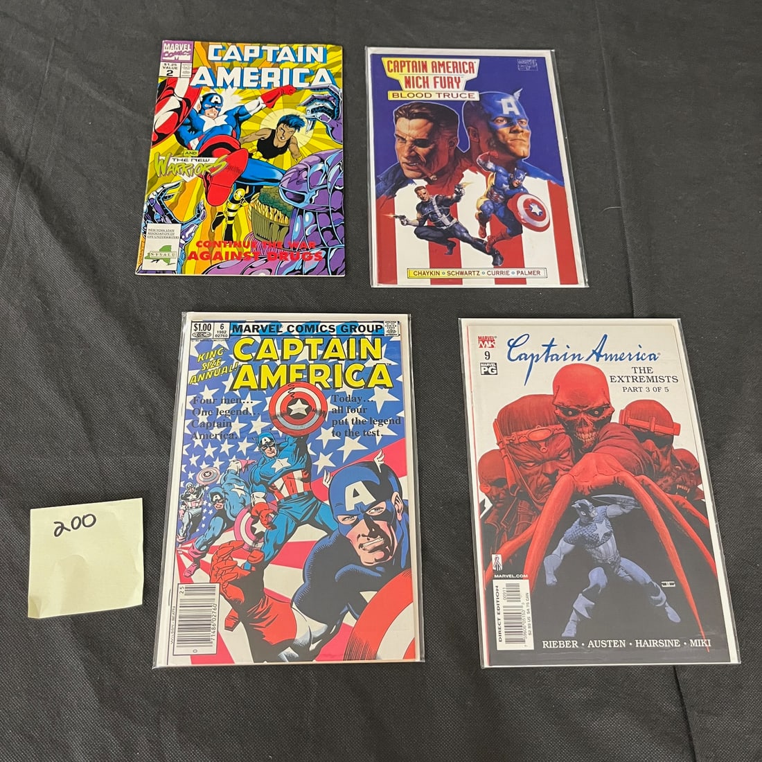 Marvel Comics Captain America Comic Books (1 of 1)