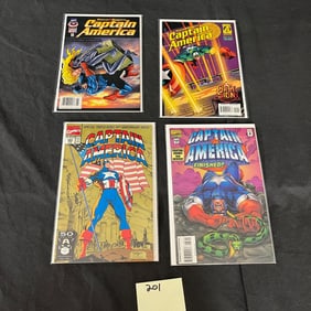 Marvel Comics Captain America Comic Books