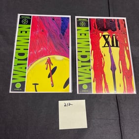 DC Comics Watchmen #1 & 12 Comic Books