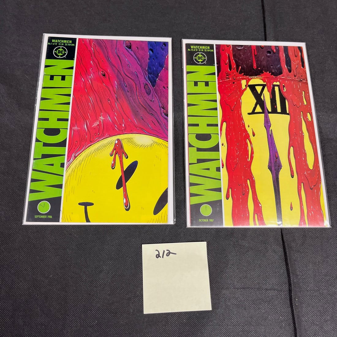 DC Comics Watchmen #1 & 12 Comic Books (1 of 1)