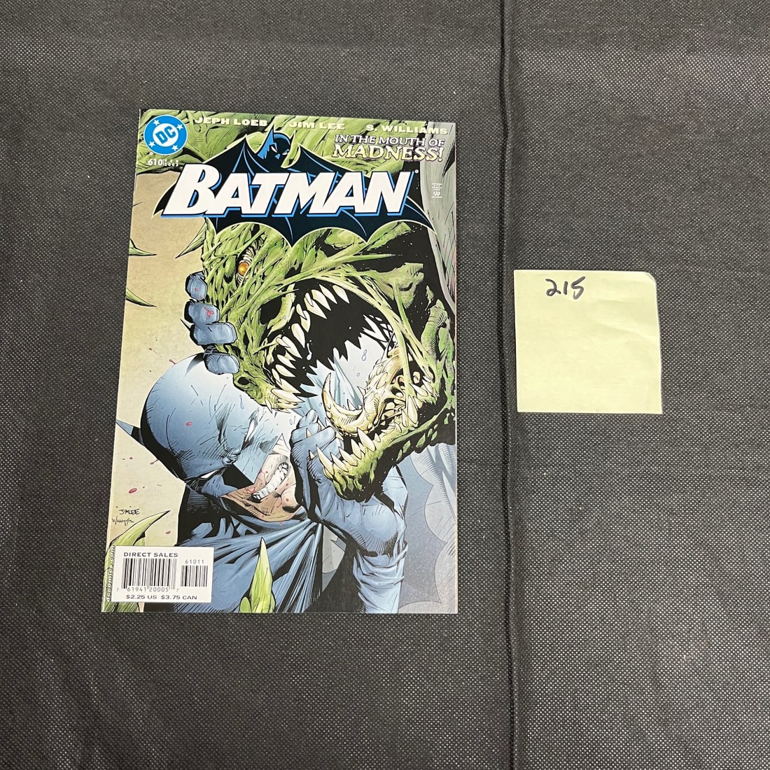 DC Comics Batman 610 Jim Lee Art Comic Book (1 of 1)