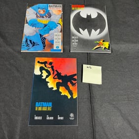 Batman The Dark Knight Returns 2, 3, & 4 Frank Miller Story & Art Comic Books