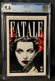 Fatale #1 Image Comics Series CGC 9.6 Comic Book