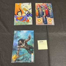 DC Comics Modern Age Comic Books w/ Variant Covers
