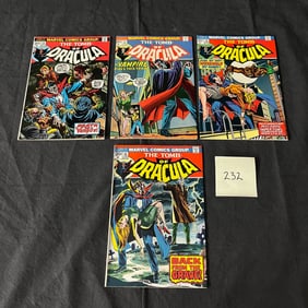 Tomb of Dracula Marvel Bronze Age Horror Comic Books