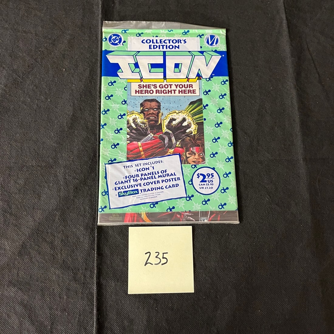 Icon 1 Collector's Edition Sealed DC Comic Book (1 of 2)