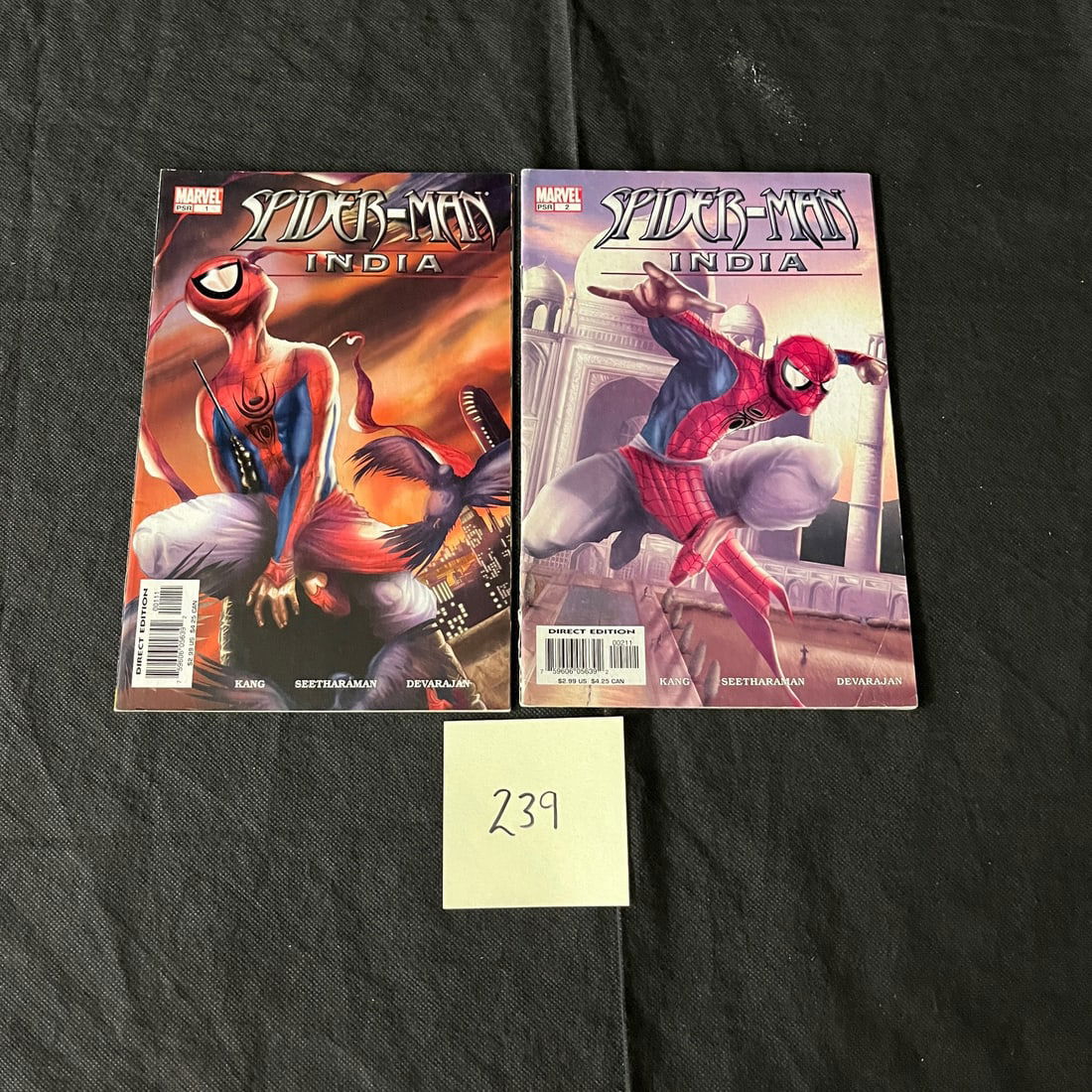 Spider-man India 1 & 2 1st App Key Modern Age Marvel Comic (1 of 2)
