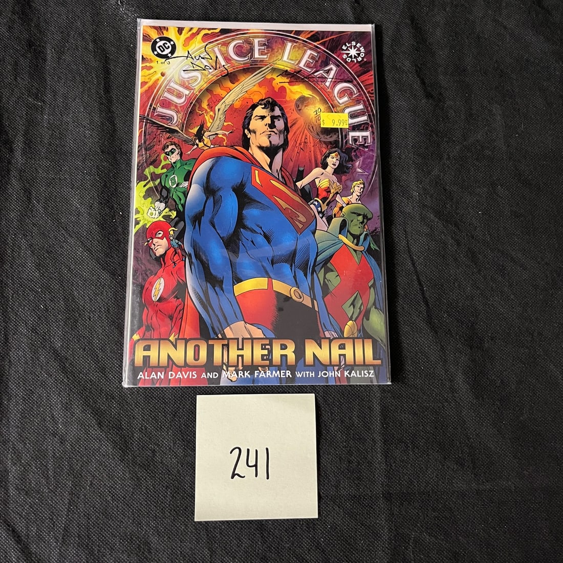 Alan Davis & Mark Farmer Signed JLA Comic #76/100 w/ DF COA Sealed (1 of 2)