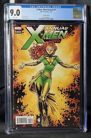 Marvel Comics X-men Red Annual 1 Variant Cover Comic CGC 9.0