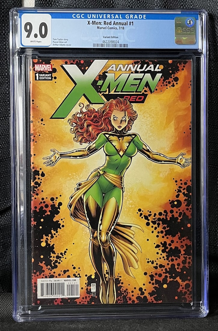 Marvel Comics X-men Red Annual 1 Variant Cover Comic CGC 9.0 (1 of 1)