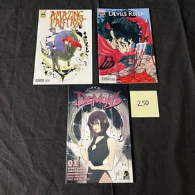 Peach Mamoko Comic Books w/ Devil's Reign, Amazing Fantasy Comics