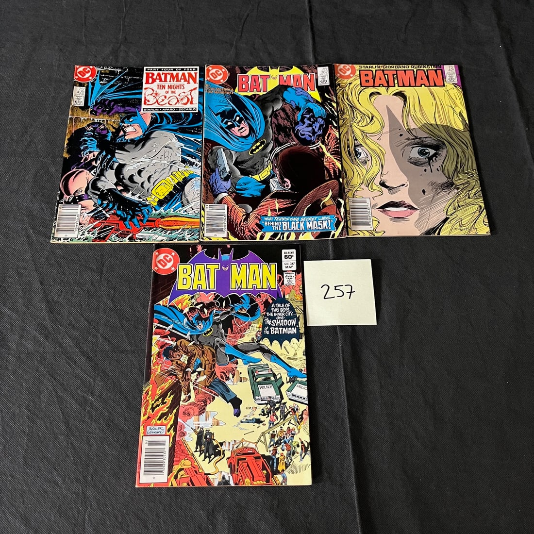 Batman Copper Age Newsstand Edition Comic Books (1 of 2)