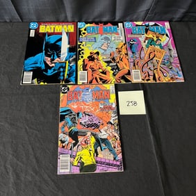 Batman Copper Age Newsstand Edition Comics Lot B