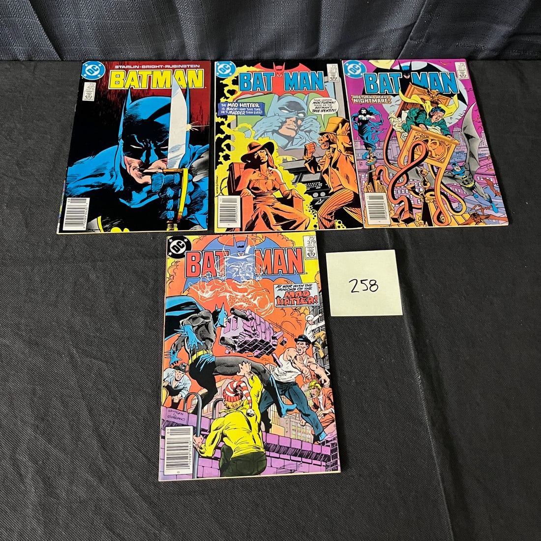 Batman Copper Age Newsstand Edition Comics Lot B (1 of 2)
