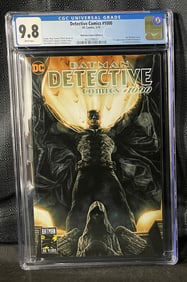 Detective Comics 1000 1st Arkham Knight Midtown Comics Variant CGC 9.8