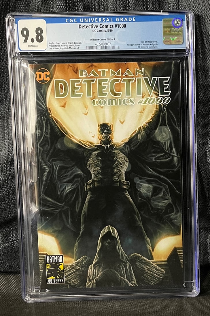 Detective Comics 1000 1st Arkham Knight Midtown Comics Variant CGC 9.8 (1 of 1)