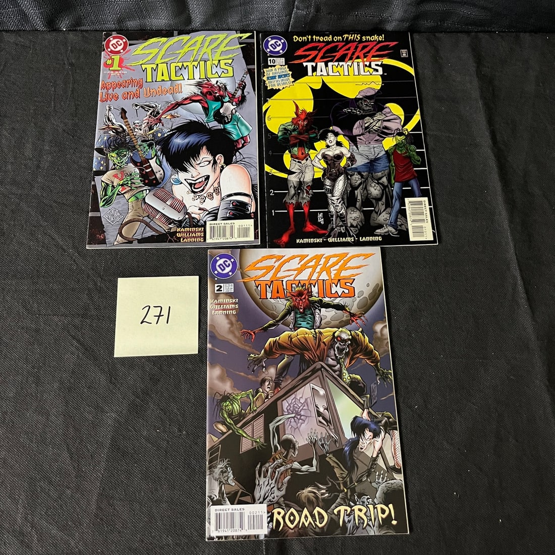 Scare Tactics DC Copper Age Comic Books w/#1 Issue (1 of 2)