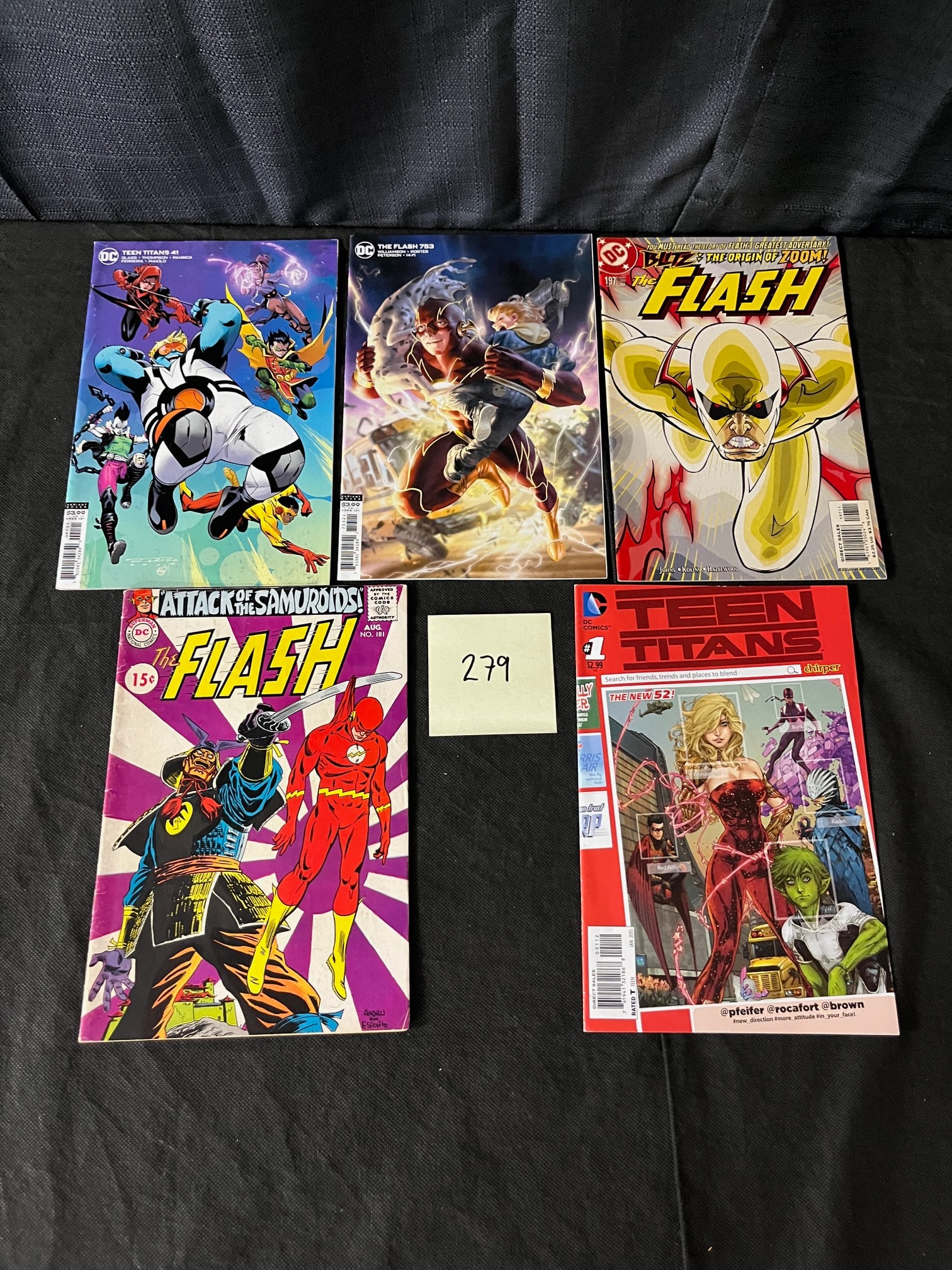 Flash 197 1st app Zoom Hunter + DC Modern Age Comics w/ Teen Titans #1 (1 of 1)